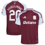 aston villa adidas home shirt 2024-25 with nedeljković 20 cup printing Collection | Authentic Aston Villa Shirts