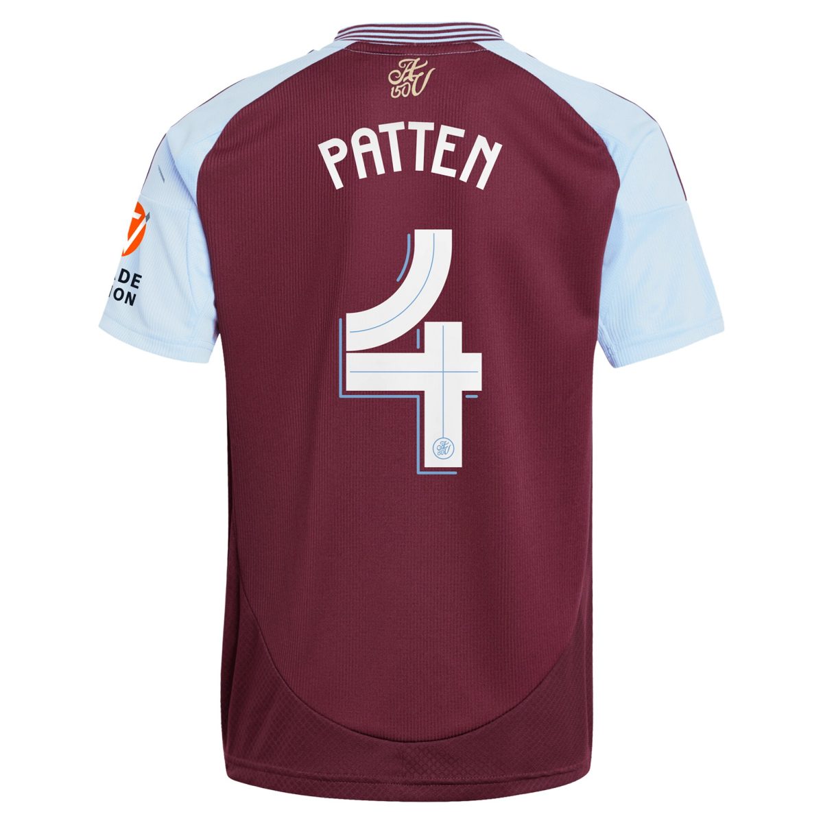 aston villa adidas home shirt 2024-25 with patten 4 cup printing Collection | Authentic Aston Villa Shirts