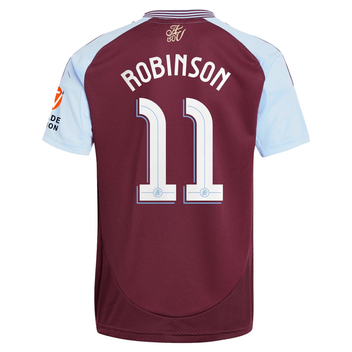aston villa adidas home shirt 2024-25 with robinson 11 cup printing Collection | Authentic Aston Villa Shirts