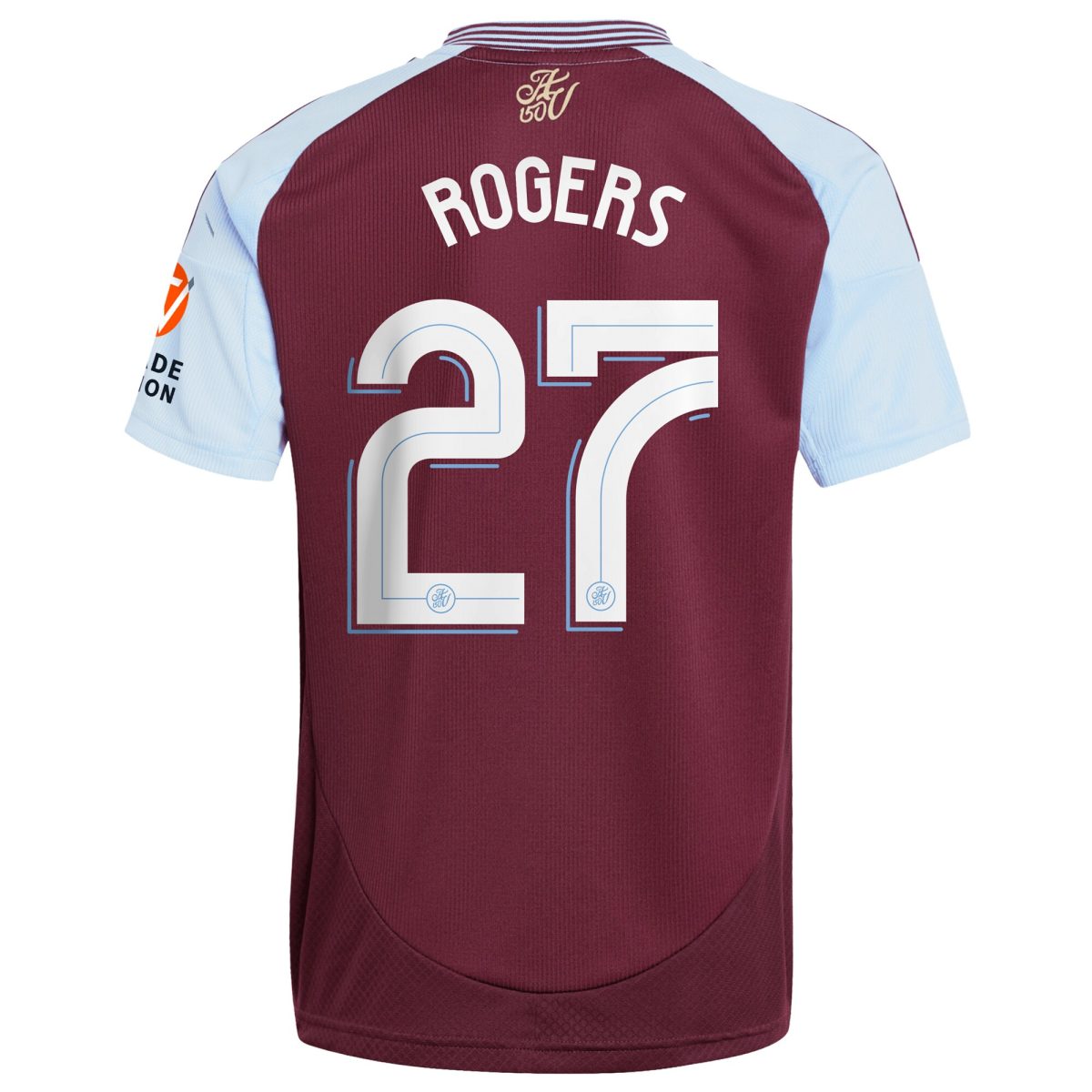 aston villa adidas home shirt 2024-25 with rogers 27 cup printing Collection | Authentic Aston Villa Shirts
