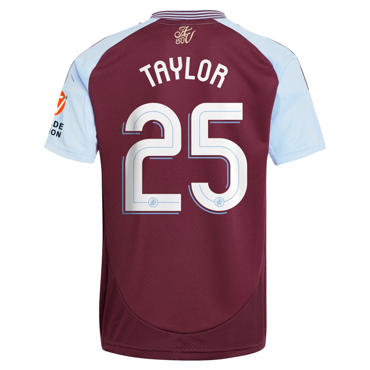 aston villa adidas home shirt 2024-25 with taylor 25 cup printing Collection | Authentic Aston Villa Shirts
