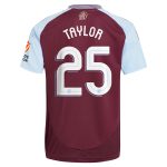 aston villa adidas home shirt 2024-25 with taylor 25 cup printing Collection | Authentic Aston Villa Shirts