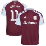 aston villa adidas home shirt 2024-25 with watkins 11 cup printing Collection | Authentic Aston Villa Shirts