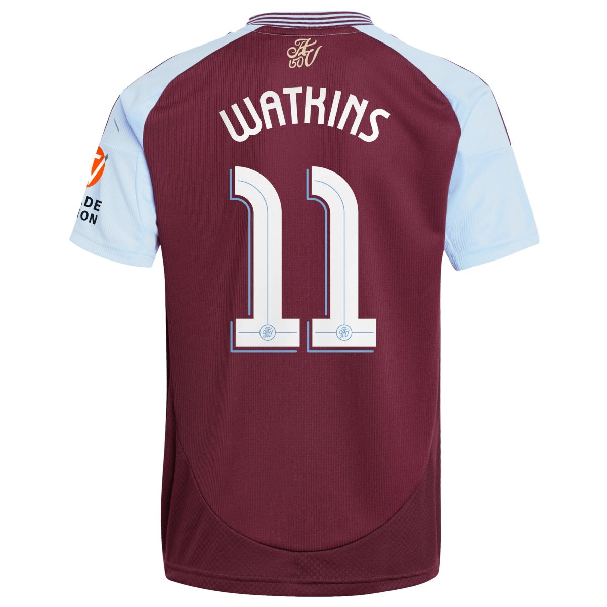 aston villa adidas home shirt 2024-25 with watkins 11 cup printing Collection | Authentic Aston Villa Shirts