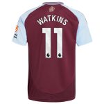aston villa adidas home shirt 2024-25 with watkins 11 printing Collection | Authentic Aston Villa Shirts