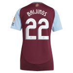 aston villa adidas home shirt 2024-25 – womens with baijings 22 cup printing Collection | Authentic Aston Villa Shirts