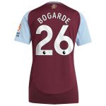 aston villa adidas home shirt 2024-25 – womens with bogarde 26 printing Collection | Authentic Aston Villa Shirts
