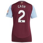 aston villa adidas home shirt 2024-25 – womens with cash 2 printing Collection | Authentic Aston Villa Shirts