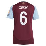 aston villa adidas home shirt 2024-25 – womens with corsie 6 cup printing Collection | Authentic Aston Villa Shirts