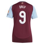 aston villa adidas home shirt 2024-25 – womens with daly 9 cup printing Collection | Authentic Aston Villa Shirts