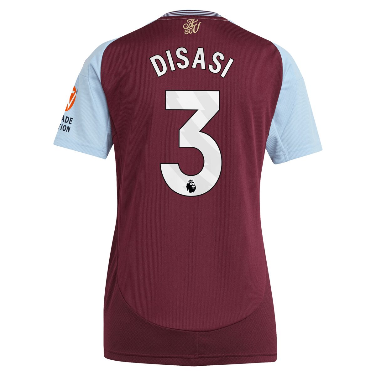 aston villa adidas home shirt 2024-25 – womens with disasi 3 printing Collection | Authentic Aston Villa Shirts