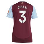 aston villa adidas home shirt 2024-25 – womens with disasi 3 printing Collection | Authentic Aston Villa Shirts
