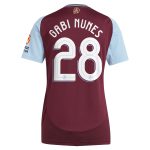 aston villa adidas home shirt 2024-25 – womens with gabi nunes 28 cup printing Collection | Authentic Aston Villa Shirts