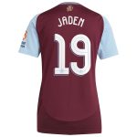 aston villa adidas home shirt 2024-25 – womens with jaden 19 cup printing Collection | Authentic Aston Villa Shirts