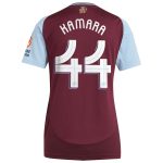 aston villa adidas home shirt 2024-25 – womens with kamara 44 cup printing Collection | Authentic Aston Villa Shirts