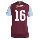 aston villa adidas home shirt 2024-25 – womens with maritz 16 cup printing Collection | Authentic Aston Villa Shirts