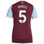aston villa adidas home shirt 2024-25 – womens with mings 5 printing Collection | Authentic Aston Villa Shirts