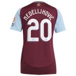 aston villa adidas home shirt 2024-25 – womens with nedeljković 20 cup printing Collection | Authentic Aston Villa Shirts