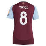 aston villa adidas home shirt 2024-25 – womens with nobbs 8 cup printing Collection | Authentic Aston Villa Shirts