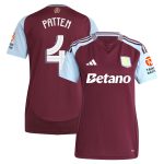 aston villa adidas home shirt 2024-25 – womens with patten 4 cup printing Collection | Authentic Aston Villa Shirts