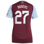 aston villa adidas home shirt 2024-25 – womens with rogers 27 cup printing Collection | Authentic Aston Villa Shirts