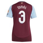 aston villa adidas home shirt 2024-25 – womens with tomás 3 cup printing Collection | Authentic Aston Villa Shirts