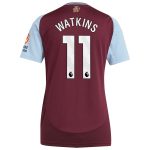 aston villa adidas home shirt 2024-25 – womens with watkins 11 printing Collection | Authentic Aston Villa Shirts