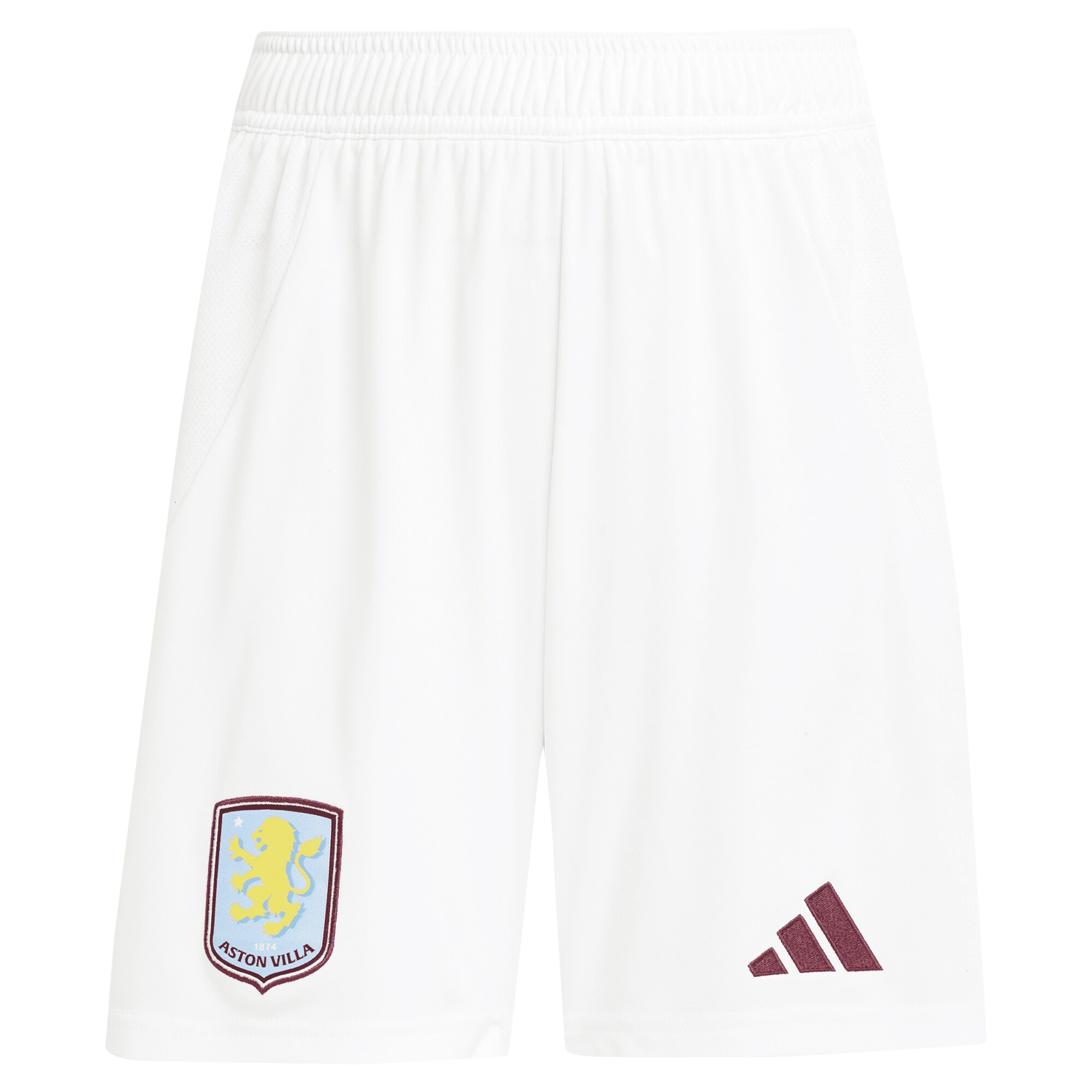 aston villa adidas home shorts 2024-25 – kids with custom printing Collection | Authentic Aston Villa Shirts
