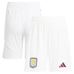 aston villa adidas home shorts 2024-25 with custom printing Collection | Authentic Aston Villa Shirts
