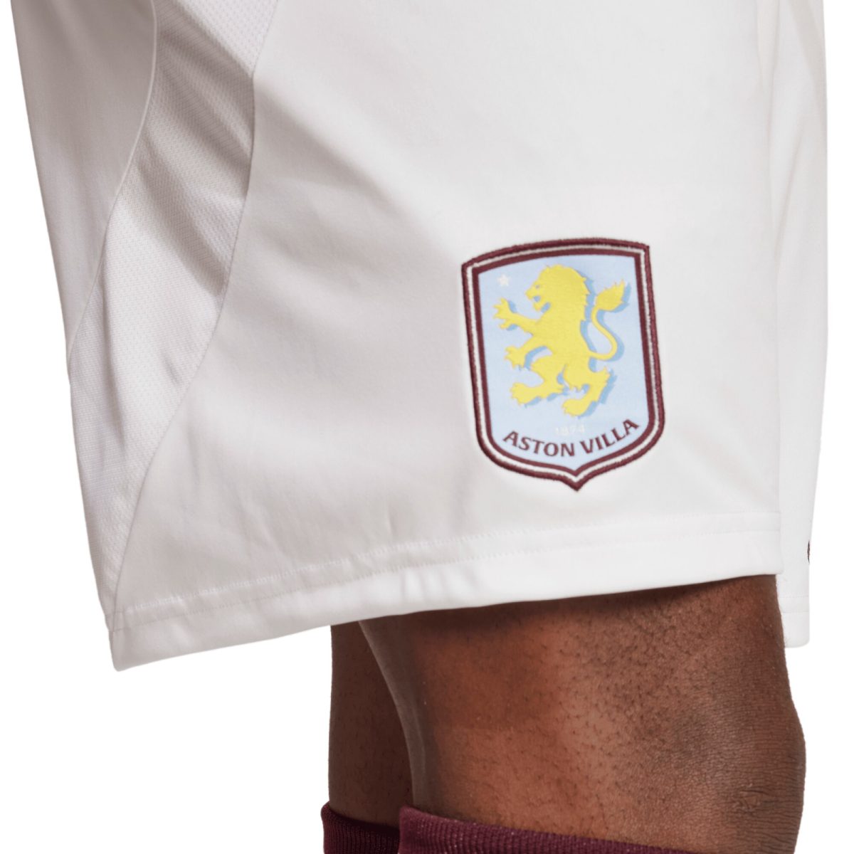 aston villa adidas home shorts 2024-25 with custom printing Collection | Authentic Aston Villa Shirts