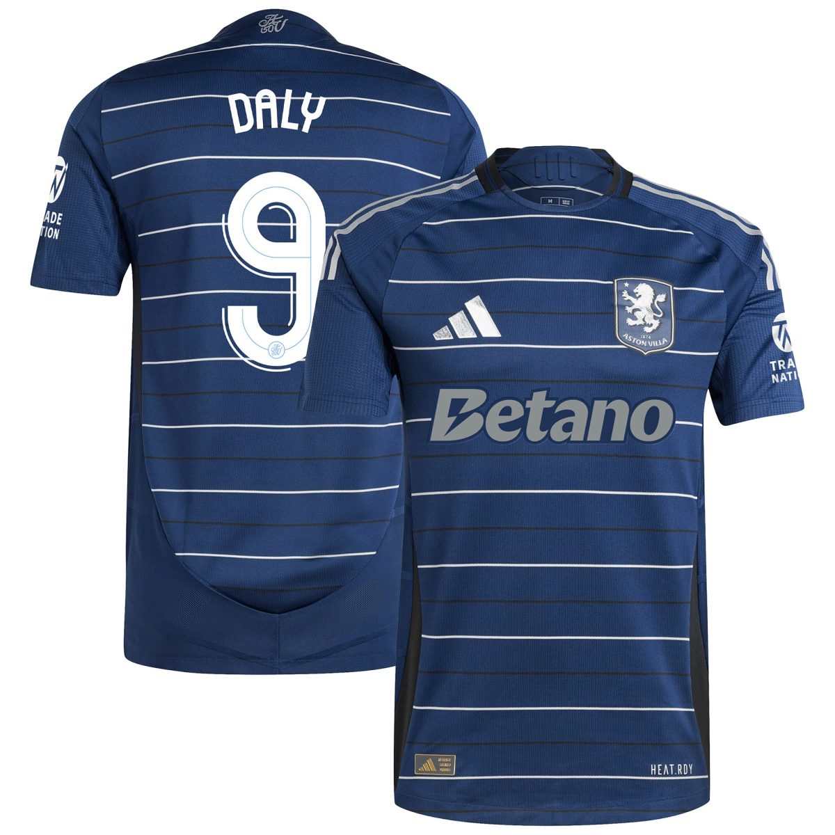 aston villa adidas third authentic shirt 2024-25 with daly 9 cup printing Collection | Authentic Aston Villa Shirts