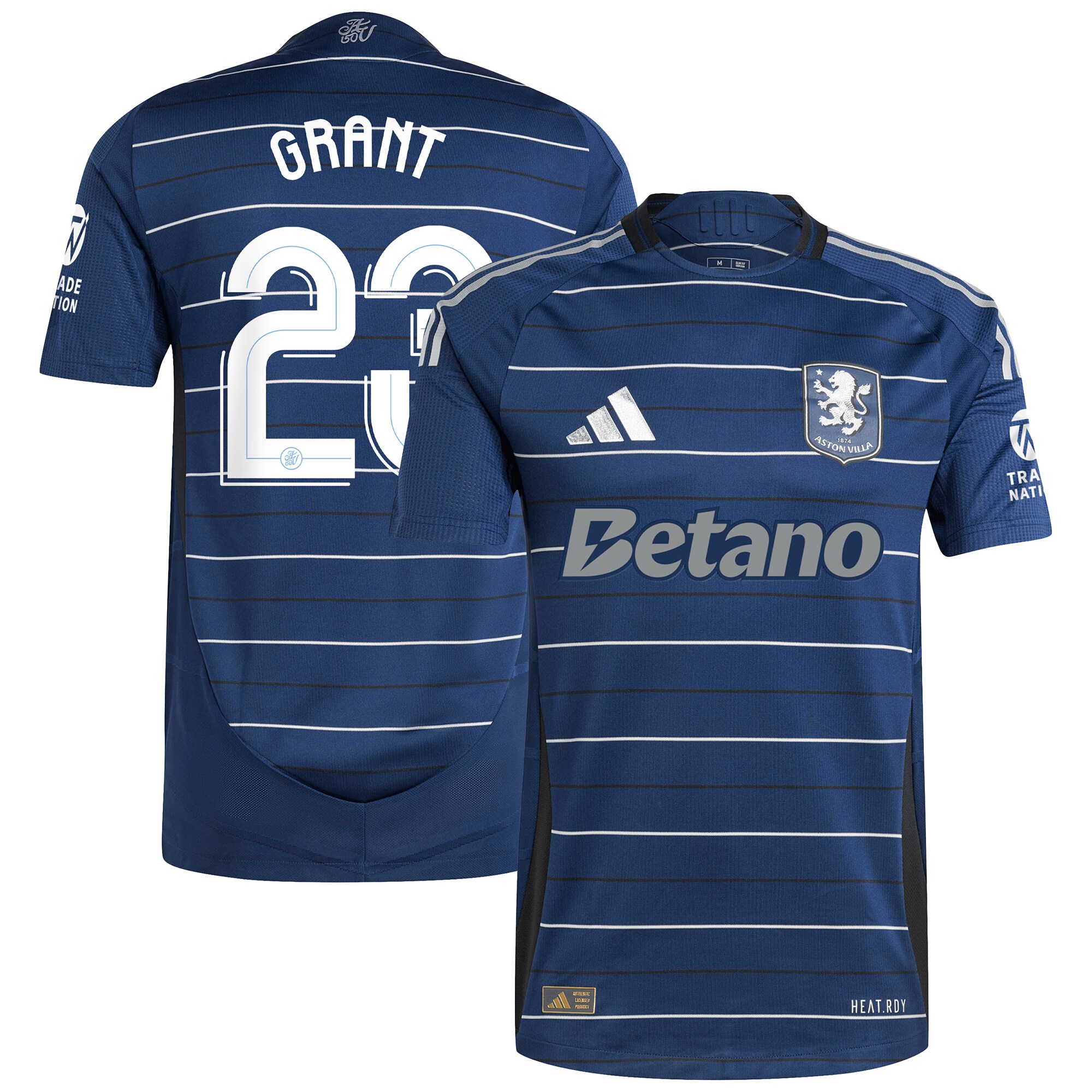 aston villa adidas third authentic shirt 2024-25 with grant 23 cup printing Collection | Authentic Aston Villa Shirts