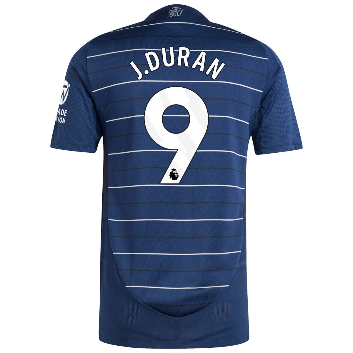 aston villa adidas third authentic shirt 2024-25 with j.duran 9 printing Collection | Authentic Aston Villa Shirts