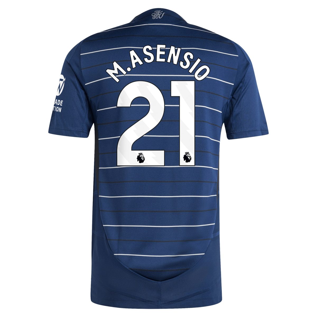 aston villa adidas third authentic shirt 2024-25 with m.asensio 21 printing Collection | Authentic Aston Villa Shirts