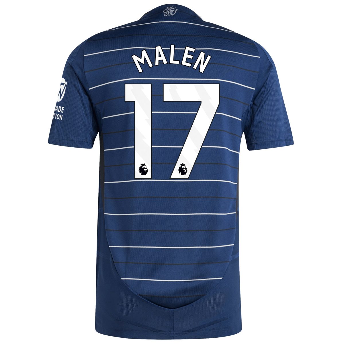 aston villa adidas third authentic shirt 2024-25 with malen 17 printing Collection | Authentic Aston Villa Shirts