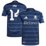aston villa adidas third authentic shirt 2024-25 with pau 14 cup printing Collection | Authentic Aston Villa Shirts