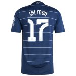 aston villa adidas third authentic shirt 2024-25 with salmon 17 cup printing Collection | Authentic Aston Villa Shirts