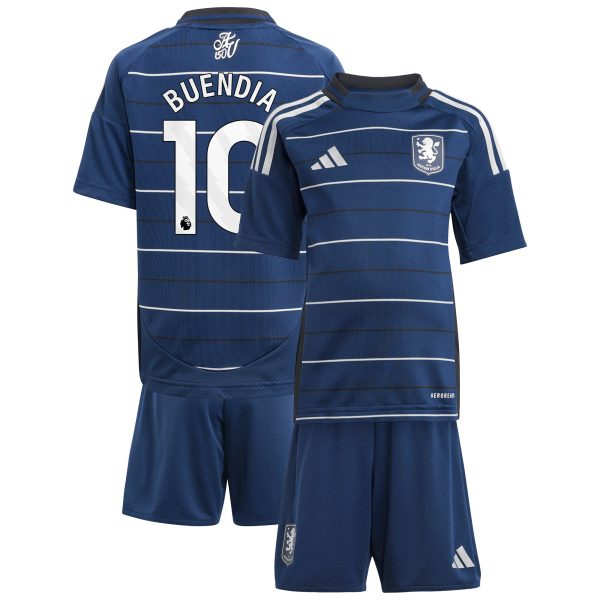 aston villa adidas third minikit 2024-25 with buendia 10 printing Collection | Authentic Aston Villa Shirts