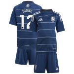 aston villa adidas third minikit 2024-25 with digne 12 printing Collection | Authentic Aston Villa Shirts