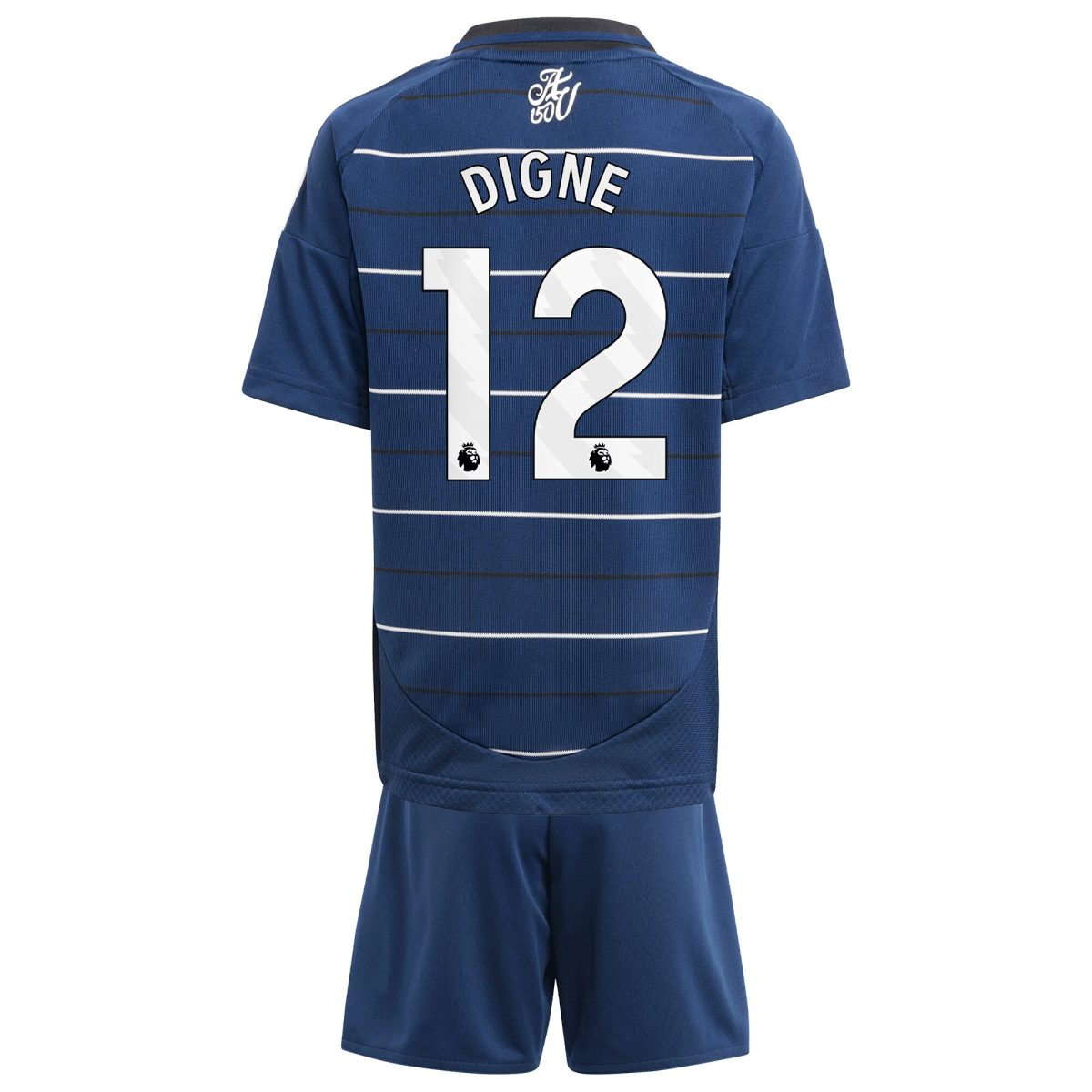 aston villa adidas third minikit 2024-25 with digne 12 printing Collection | Authentic Aston Villa Shirts