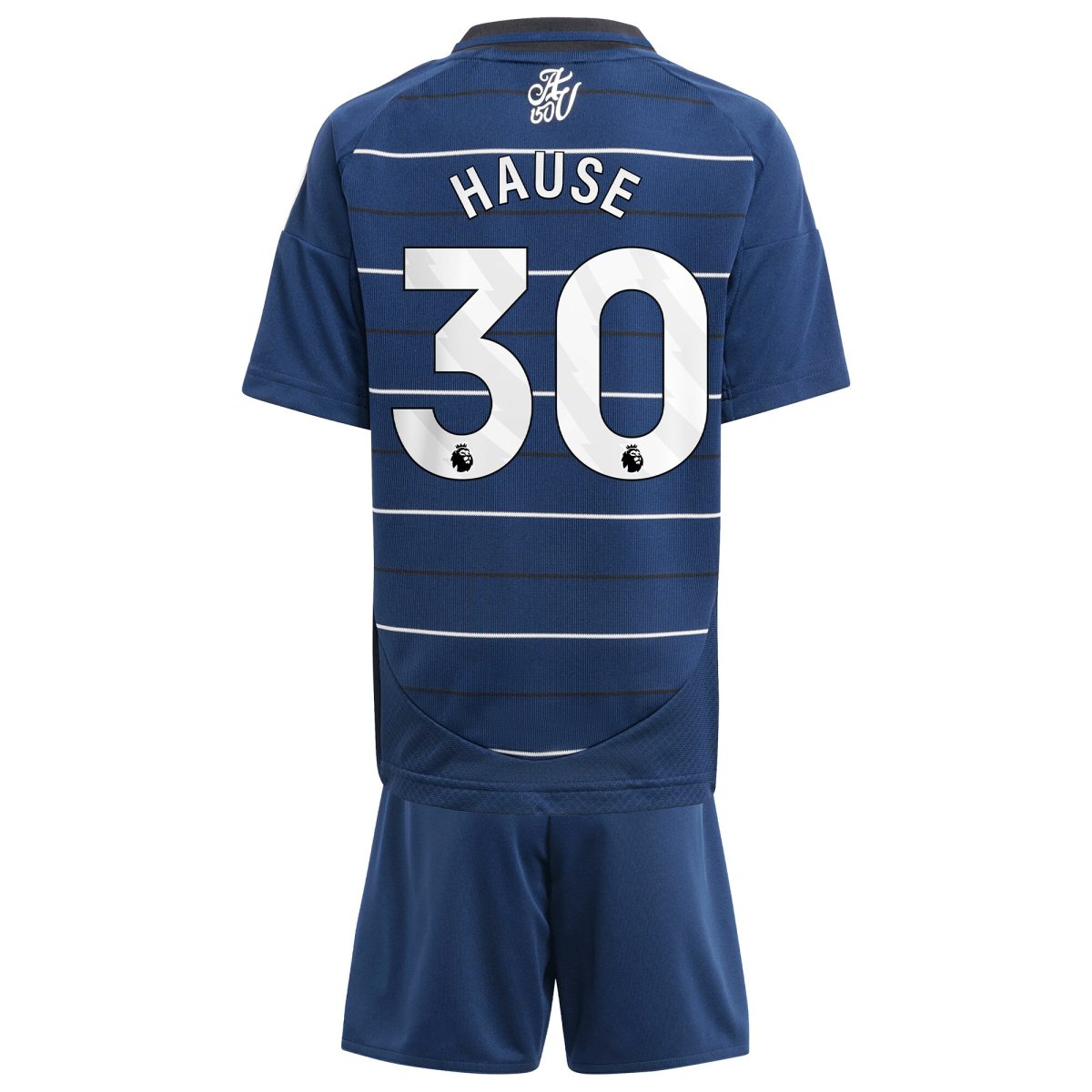 aston villa adidas third minikit 2024-25 with hause 30 printing Collection | Authentic Aston Villa Shirts
