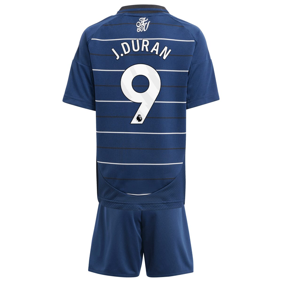 aston villa adidas third minikit 2024-25 with j.duran 9 printing Collection | Authentic Aston Villa Shirts