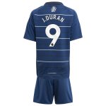 aston villa adidas third minikit 2024-25 with j.duran 9 printing Collection | Authentic Aston Villa Shirts