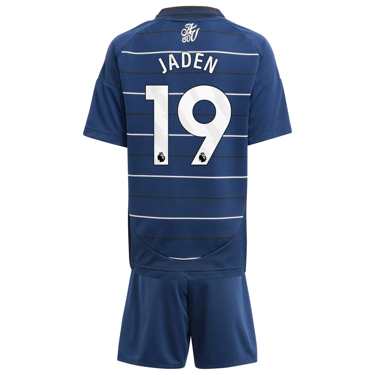 aston villa adidas third minikit 2024-25 with jaden 19 printing Collection | Authentic Aston Villa Shirts