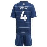 aston villa adidas third minikit 2024-25 with konsa 4 printing Collection | Authentic Aston Villa Shirts