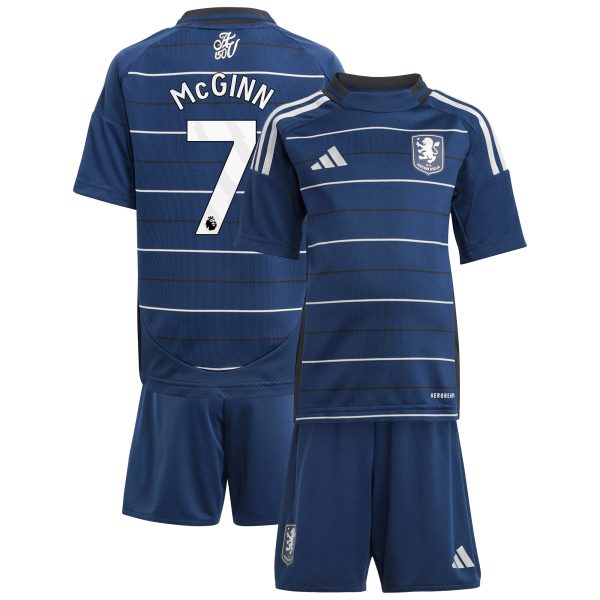 aston villa adidas third minikit 2024-25 with mcginn 7 printing Collection | Authentic Aston Villa Shirts