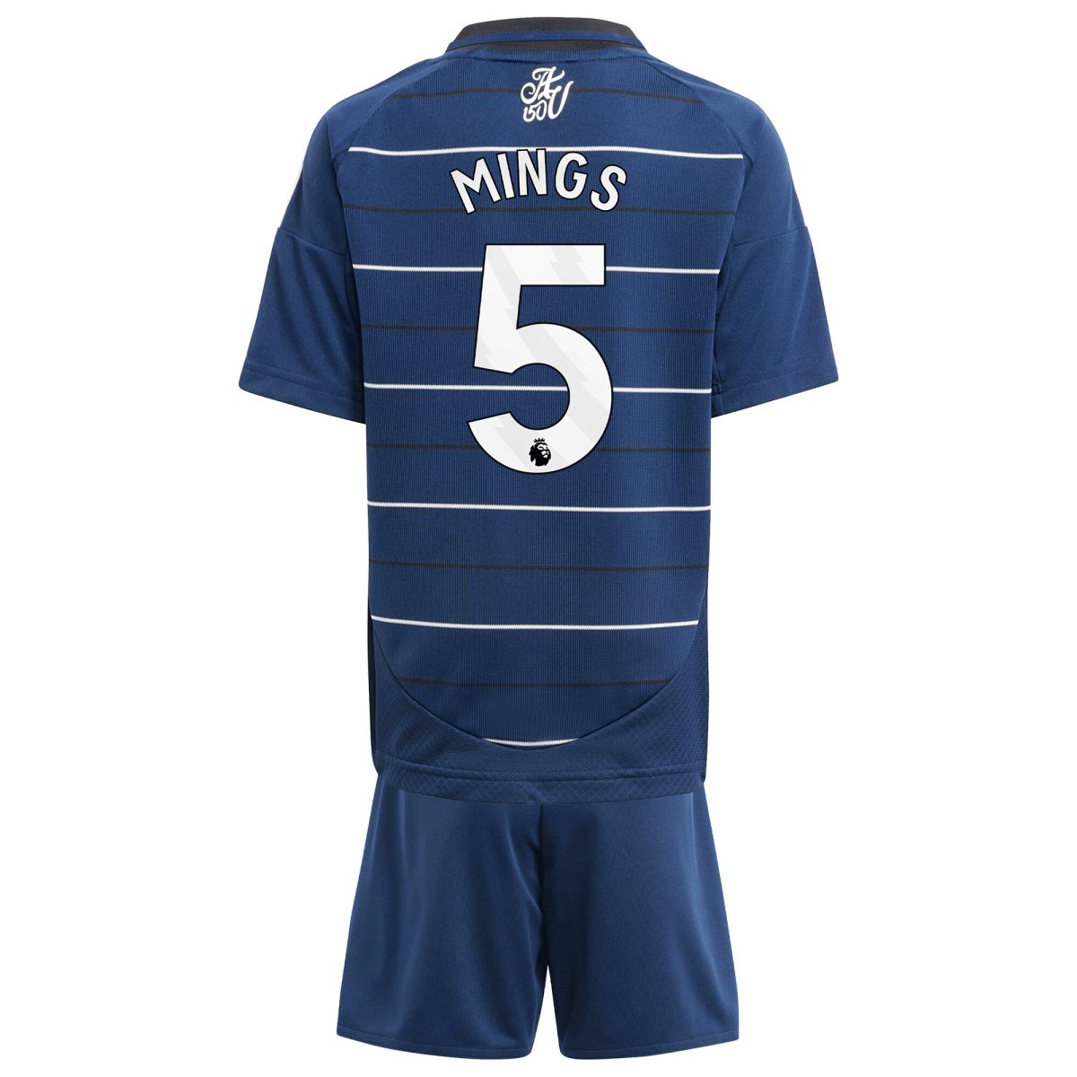 aston villa adidas third minikit 2024-25 with mings 5 printing Collection | Authentic Aston Villa Shirts