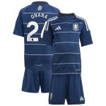 aston villa adidas third minikit 2024-25 with onana 24 printing Collection | Authentic Aston Villa Shirts