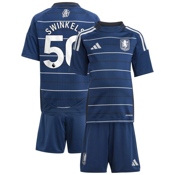 aston villa adidas third minikit 2024-25 with swinkels 50 printing Collection | Authentic Aston Villa Shirts