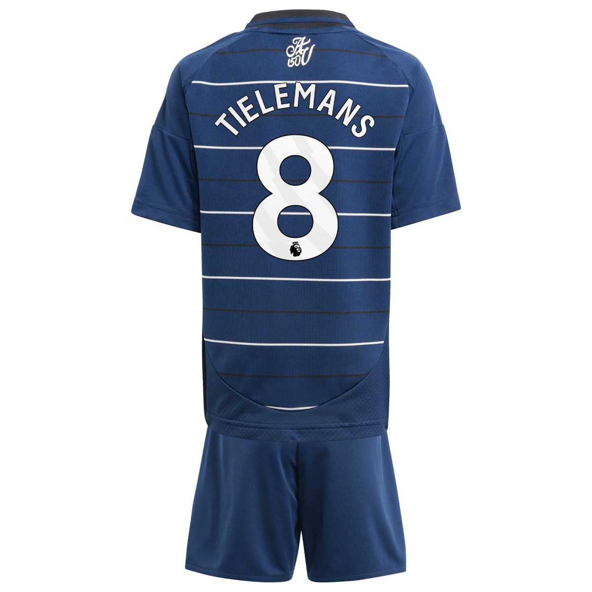 aston villa adidas third minikit 2024-25 with tielemans 8 printing Collection | Authentic Aston Villa Shirts